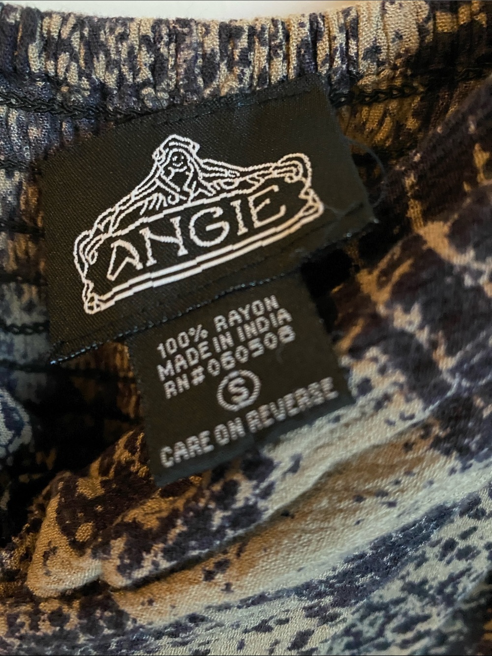Angie Snake-Print Maxi Dress in Tan and Black - Picture 4 of 6